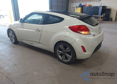2014 Hyundai Veloster Base W/Red z USA, uszkodzony, nr VIN KMHTC6AD8EU191509